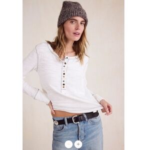 Free People We The Free Josie Henley Top  *NWT*